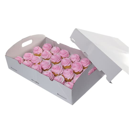 6 Pack: Cupcake Treat Box by Celebrate It&#xAE;